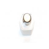 RING, STERLING SILVER, 7.6G