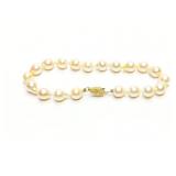 BRACELET, 14K, PEARLS