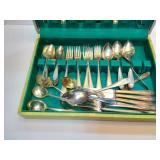 WM RODGERS, SILVER PLATED, SET W/ BOX