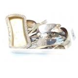 MISC. LOT, PLATED SILVER WARE
