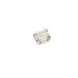 PENDANT, .40CT DIAMOND, 18K GOLD, 2.6G
