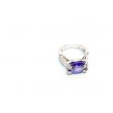 RING STERLING SILVER, 7.7G