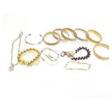 COSTUME JEWELRY AND ASSORTMENT- UNSEARCHED