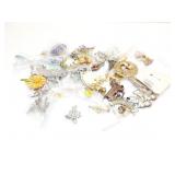 COSTUME JEWLERY AND ASSORTMENT- UNSEARCHED