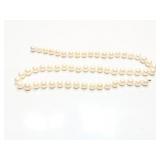 NECKLACE, PEALS, 7.5MMX7.75