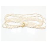 NECKLACE, FRESH WATER PEARLS