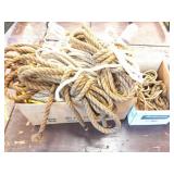 ASSORTMENT OF ROPE LARGE LOT