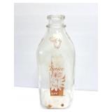 BORDENS HALF GALLON MILK BOTTKE- ELSIE