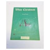 1942 WHITE CHRISTMAS SHEET MUSIC