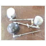 3- VINTAGE CAR SPOT LIGHTS