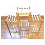 WOODEN - PLANT STAND