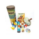VINTAGE CHILDS TOYS- TINKERTOYS- PIXIE STICKS AND