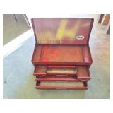 HUOT- VINTAGE METAL TOOL BOX