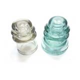 WHITHALL TATUM -NO 1 AND NO 2- VINTAGE GLASS
