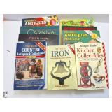 ASSORTED BOOKS ANTIQUES PRICEING GUIDES
