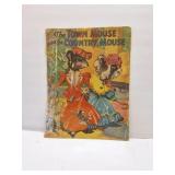VINTAGE KIDSBOOK "THE TOWN MOUSE AND THE COUNTRY