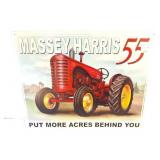 MASSEY HARRIS TIN SIGN- APPROXIMATELY 16 INCHES