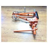 CUSTOM MADE HAND CRANK CHAIN DRIVEN DRILL- BORE