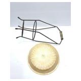 OVEN PROOF - BAKE AND SERVE PIE PLATE AND VINTAGE