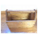 VINTAGE WOODEN TOOL BOX
