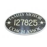 FAMILY MOTIR CIACH ASSOC.- PLASTIC SIGN-