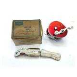 SEARS NOS CASTING REEL WITH ORIGINAL BOX AND