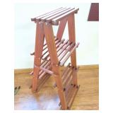 WOODEN LADDER DECOR STAND- VERY NICE-