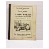 MASSEY HARRIS 101 SENIOR SERVICE MANUAL