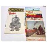 ASSORTED TRAIN MAGAZINES