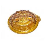CARNIVAL GLASS ASH TRAY- APPROXIMATELY 8.5 INCHES