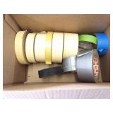 TAPE LOT- CONTENTS OF BOX