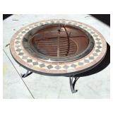 PORTABLE FIRE PIT WITH COVER