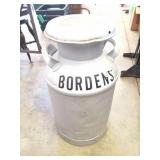 BORDENS VINTAGE MILK CAN
