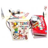 PAINTED BOX-BUBBLE LIGHTS- AND MUCH MORE