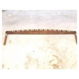 2-MAN VINTAGE SAW WITH BOTH HANDLES