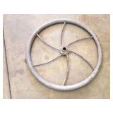 CAST IRON EQUIPMENT WHEEL- VIN- APPROXIMATELY 20