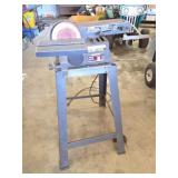 SEARS CRAFTSMAN- SANDER ON STAND-  4 JNCH BELT