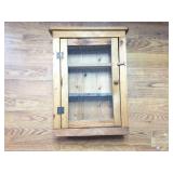 KNOTTY PINE WALL HANGING CABINET- APPROXIMATELY