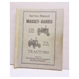 MASSEY HARRIS CH AND PA SERVICE MANUAL
