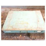 CURTIS METAL ORGANIZER AND CONTENTS