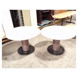 2 MATCHING ROUND TABLES