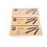 GBC- COMBBIND SPINES- 6 BOXES- 2 TYPES