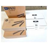 GBC COMBBIND- SPINES- 8 ASSORTED BOXES