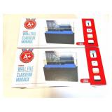 2- STOREX WALL FILES- 2 NEW BOXES