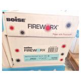 BOISE FIREWORX- BOTTLE ROCKET BLUE- 11 X 17 INCH-