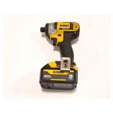 DEWLAT IMPACT -DCF885-WITH BATTERY- NO CHARGER