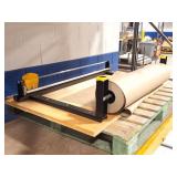 PAPER ROLL ON CUTTER TABLE