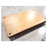 HEAVY DUTY TWO TIER TABLE- APPROXIMATELY  7 FOOT