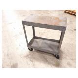 METAL ROLLING PUSH CART