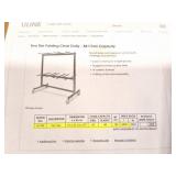 ULINE- NEW IN OPEN BOX- TWO TIER FOLDING CHAIR